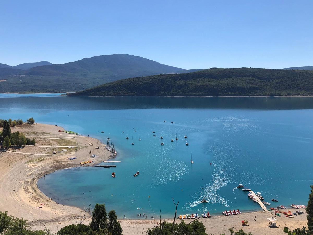 Les Gites Du Verdon, Cote Lac 韦尔东的圣克鲁瓦 外观 照片